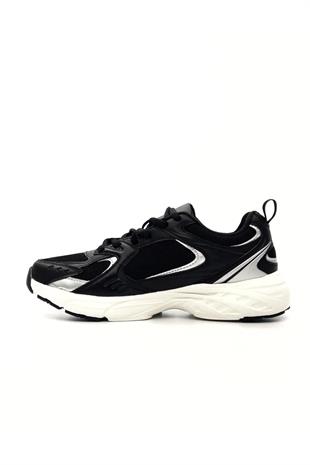 Hammer Jack SONGA Siyah Beyaz Unisex 530 Mod Sneaker Spor Ayakkabı 23144