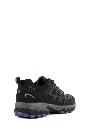 Hammer Jack Waterproof Kadın Ayakkabı Siyah Mor 101 20107-G