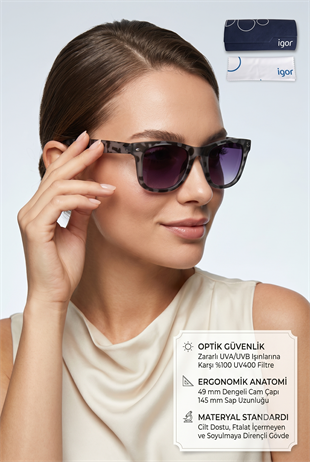 Igor Anna SS101 Kadın Güneş Gözlüğü Gris SS101-C1108