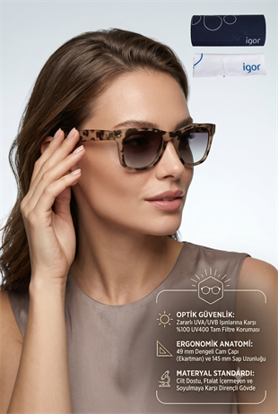 Igor Anna SS101 Kadın Güneş Gözlüğü Sand SS101-C11095