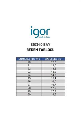İgor Bay Rosa Gül Bebek Çocuk Sandalet S10340-383