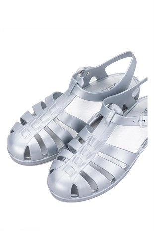 İgor Biarritz Metal Kadın Sandalet Ayakkabı Plata S10346 BB340-201