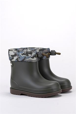 Igor Bimbi Camo Çocuk Kaki Haki Yağmur Çizmesi W10212-042