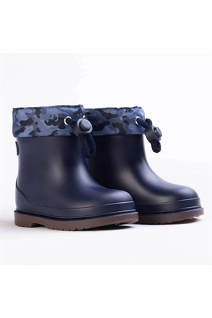 Igor Bimbi Camo Çocuk Marino Lacivert Yağmur Çizmesi W10212-003
