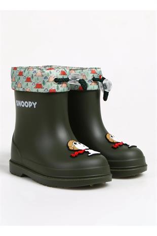 Igor Bimbi Snoopy Kaki Haki Çocuk Yağmur Bot Çizme W10277-042