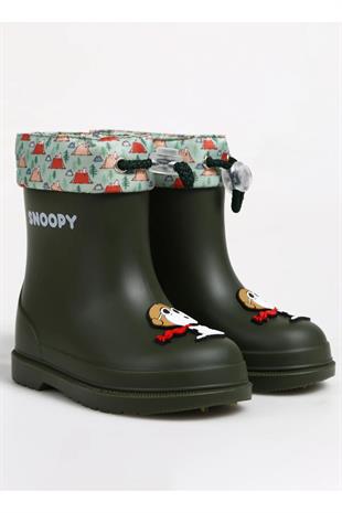 Igor Bimbi Snoopy Kaki Haki Çocuk Yağmur Bot Çizme W10277-042
