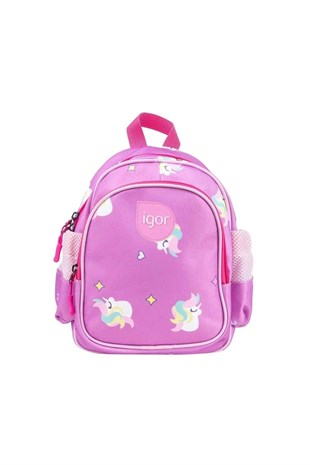 Igor BP10001 Creche Mor Çocuk Anaokul Sırt Çantası BP10001-Unicornio