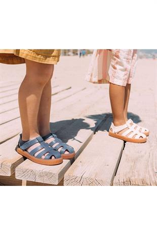 İgor Caramelo Nico Bebek Çocuk Sandalet Fildişi Marfil S10291-079