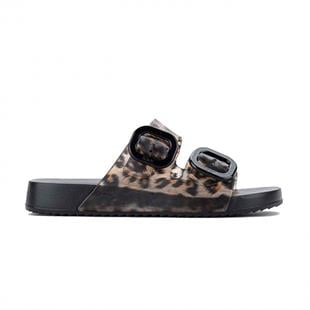 İgor Habana Brillo Kadın Terlik Leopar Siyah Negro S10336-002