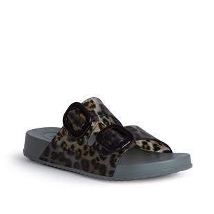 İgor Habana Brillo Kadın Terlik Leopar Yeşil Verde S10336-013