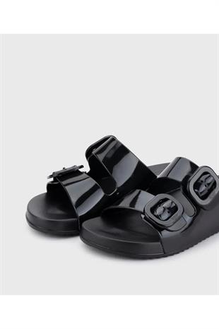 İgor Habana Brillo Kadın Terlik Siyah Negro S10334-002