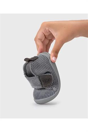 Igor Homie Pana Gri Cırtlı Çocuk Panduf W10310-017