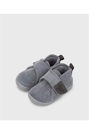 Igor Homie Pana Gri Cırtlı Çocuk Panduf W10310-017