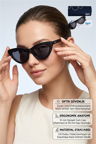 Igor Peggy SS258 Kadın Güneş Gözlüğü Negro SS258-C193