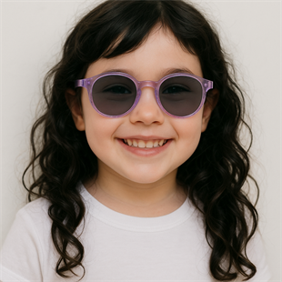 İgor Pendy Kız Çocuk Lila Simli Uv Korumalı Güneş Gözlük TR273-09S