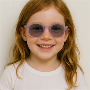 İgor Pendy Kız Çocuk Lila Simli Uv Korumalı Güneş Gözlük TR273-09S