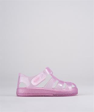İgor Star Glitter Bebek Çocuk Sandalet Ayakkabı Simli Pembe S10265-049