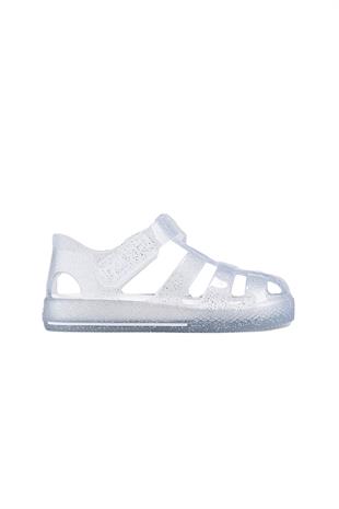 İgor Star Glitter Bebek Çocuk Sandalet Ayakkabı Şeffaf Simli S10265-209