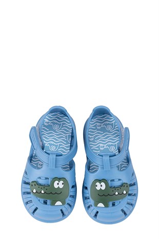 Igor Tobby Croco Bebek Çocuk Sandalet S10371-363 Azul/Mavi
