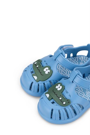 Igor Tobby Croco Bebek Çocuk Sandalet S10371-363 Azul/Mavi