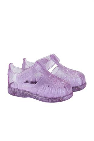 İgor Tobby Gloss Glitter Bebek Çocuk Sandalet S10308-212 Mor