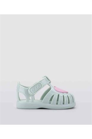 İgor Tobby Gloss Love Bebek Çocuk Sandalet S10310-026 Mint Yeşil