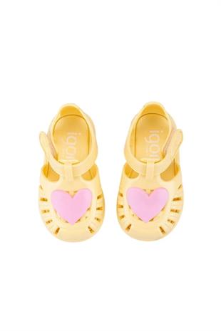 İgor Tobby Gloss Love Bebek Çocuk Sandalet S10310-0228 Vanilla