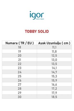 İgor Tobby Gloss Love Bebek Çocuk Sandalet S10310-026 Mint Yeşil