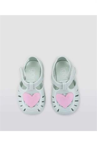 İgor Tobby Gloss Love Bebek Çocuk Sandalet S10310-026 Mint Yeşil