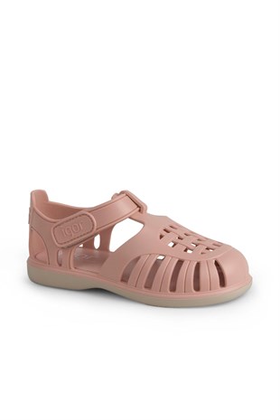 Igor Tobby Solid Bicolor Çocuk Cırtlı Sandalet Maquillaje BB355-197