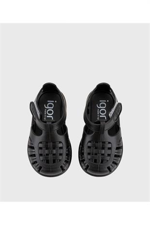 İgor Tobby Sollid Bebek Çocuk Sandalet Negro S10271-002