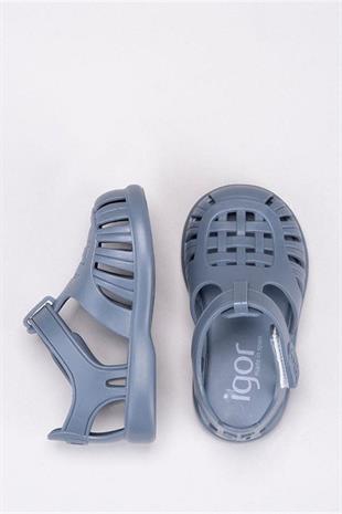 İgor Tobby Sollid Bebek Çocuk Sandalet Azul Mavi S10271-047