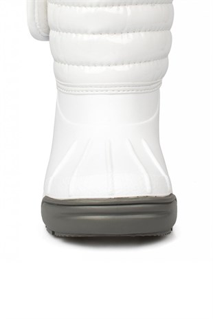 Igor Topo Ski Charol Blanco Çocuk Kürklü Beyaz Yağmur Kar Çizmesi W10168-001