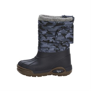 Igor Topo SKI Çocuk Marino Lacivert Kar Bot Çizme W10210-003