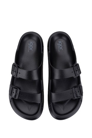 Igor Triton Erkek Terlik Negro S10347-002