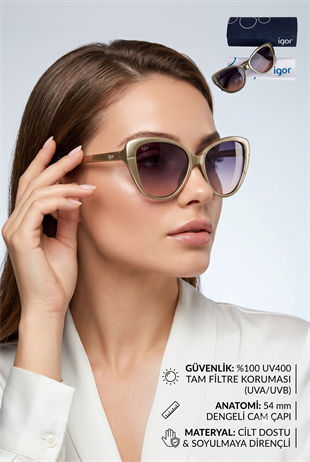Igor Vandy SS272 Kadın Güneş Gözlüğü M.Verde SS272-C1112