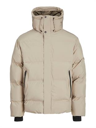 Jack & Jones ALPHA Puffer Sn Şişme Erkek Mont Bej 12261971
