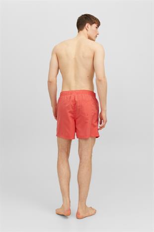 Jack & Jones Erkek Hot Coral Deniz Şortu 12225961