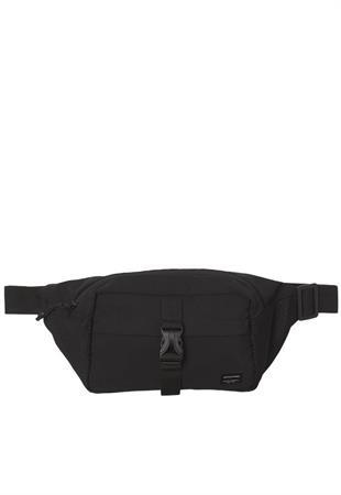 Jack & Jones JACASHFORD Mesh Büyük Bel Çantası Siyah 12233476
