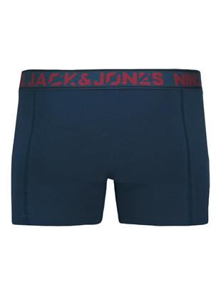 Jack & Jones JACCOLTON Erkek 3 lü Set Laci Gri Siyah Boxer 12282063