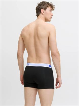 Jack & Jones JACEASTON Solid Erkek 3 lü Set Siyah Boxer 12281991
