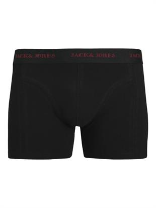 Jack & Jones JACMURPHY SKULL Erkek 3 lü Set Titan Black Boxer 12283379