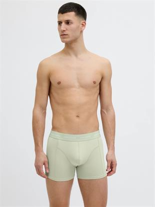 Jack & Jones JACTOM BAMBOO Erkek 3 Lü Set Yeşil Mavi Siyah Boxer 12277176
