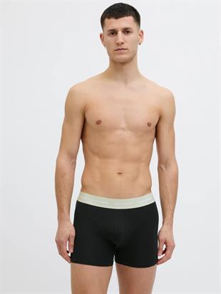 Jack & Jones JACTOM BAMBOO Erkek 3 Lü Set Siyah Boxer 12277176