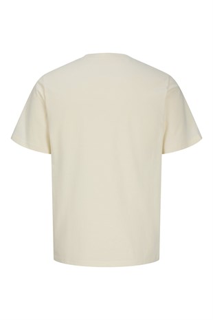 Jack & Jones Jcobreeze Marka Baskılı Erkek Açık Sarı Tişört 12297851