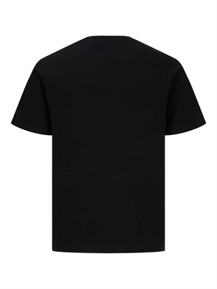 Jack & Jones Jcobreeze Marka Baskılı Erkek Siyah Tişört 12297851