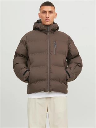 Jack & Jones Jcosweep Soğuk Geçirmez Erkek Mont Kaban Seal Brown 12238998
