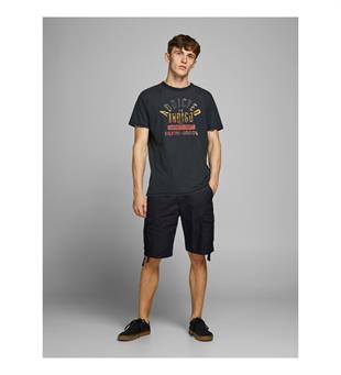 Jack & Jones Jeans Intelligence Jjıcharlie Erkek Kargo Şort 12166338 Black