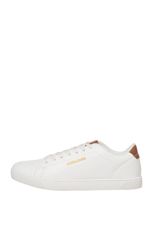 Jack & Jones JFWBOSLEY PU SNEAKER NOOS Erkek Beyaz Spor Ayakkabı 12203642