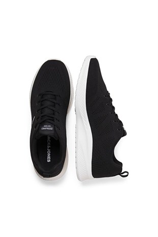 Jack & Jones JFWCROXLEY KNIT SNEAKER NOOS Erkek Antrasit Spor Ayakkabı 12255906